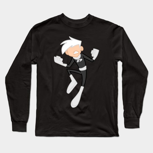 Danny Phantom Long Sleeve T-Shirt by VinylPatch